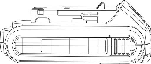 2.0Ah Battery outline drawing