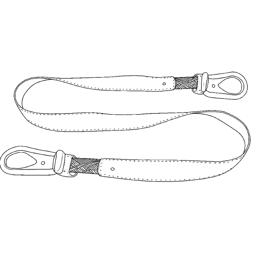 Anchor Strap outline drawing