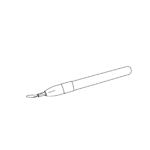 Deburring Tool outline drawing