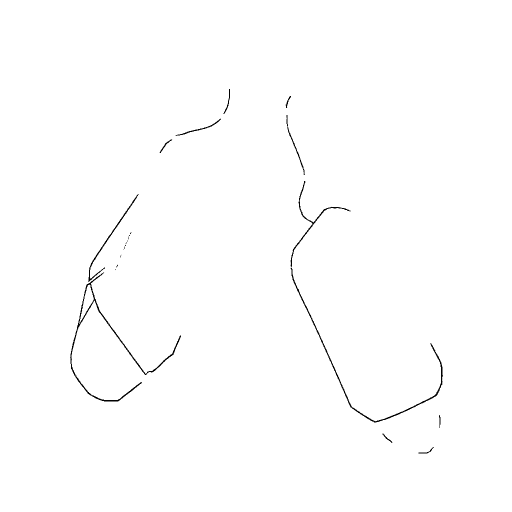 Ear Plugs outline drawing