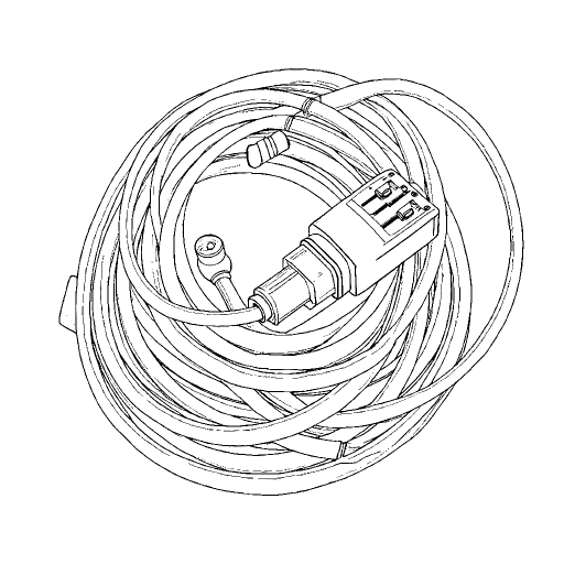 Extension Cord outline drawing