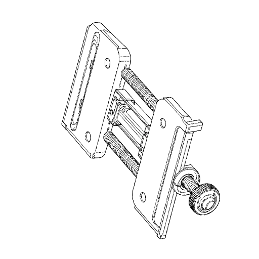 Honing Guide outline drawing