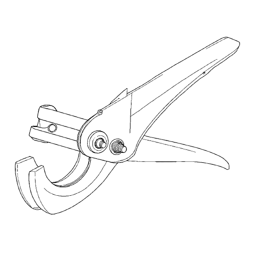 Pipe Cutter outline drawing