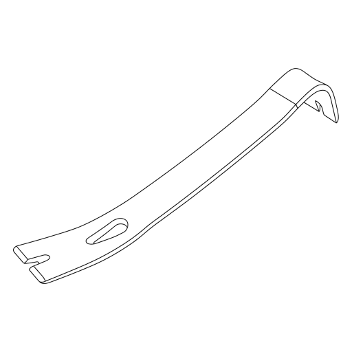 Pry Bar outline drawing