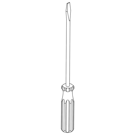 Screwdriver Set outline drawing