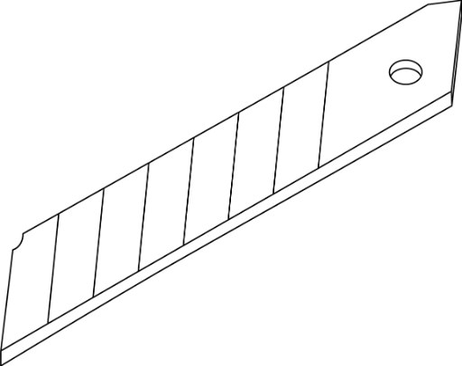 Snap Blades outline drawing