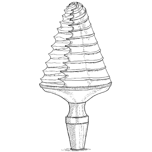 Step Bit outline drawing