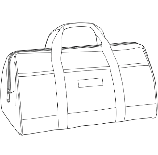 Tool Bag outline drawing